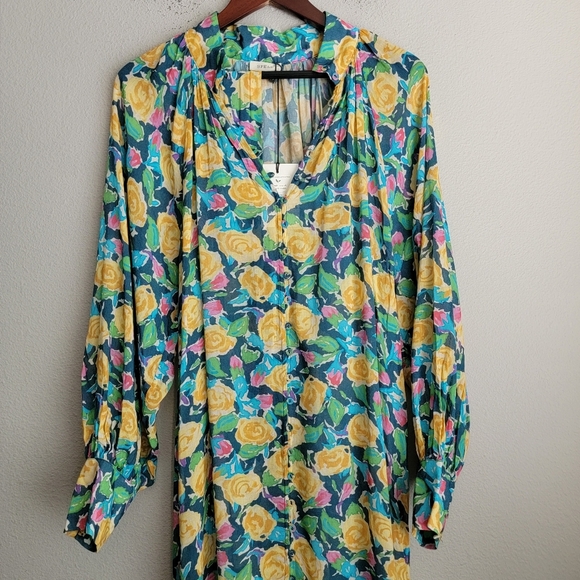 SPELL Islamorada Midi Dress in Petunia size L NWT - Picture 6 of 12